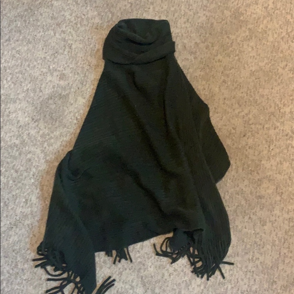 Turtleneck Poncho